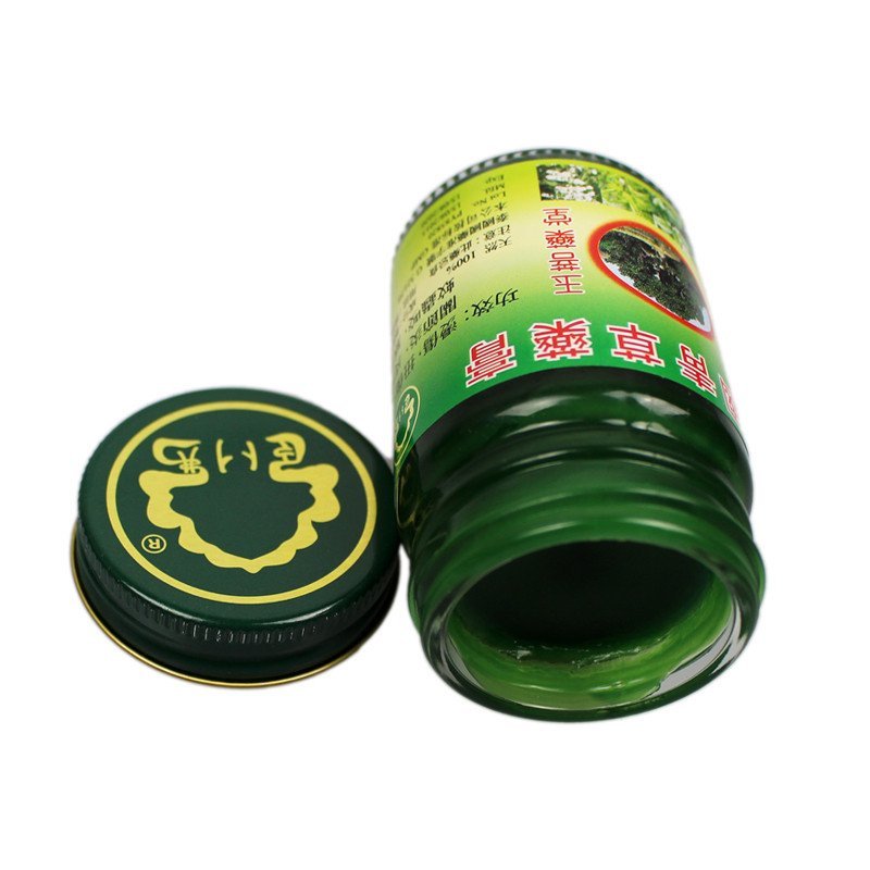 泰国卧佛牌青草膏 治蚊虫叮咬 老少皆宜玉菩药堂止痒驱蚊青草药膏 50g
