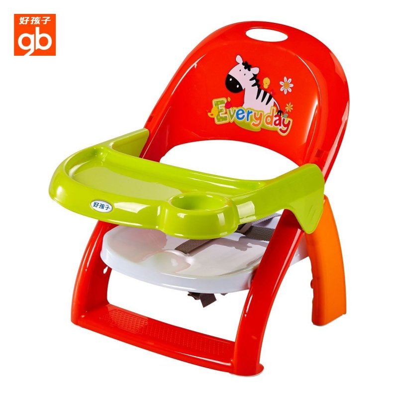 goodbaby好孩子ZG270儿童餐椅便携式宝宝餐椅婴儿餐椅多功能吃饭座椅 红色Y002RY