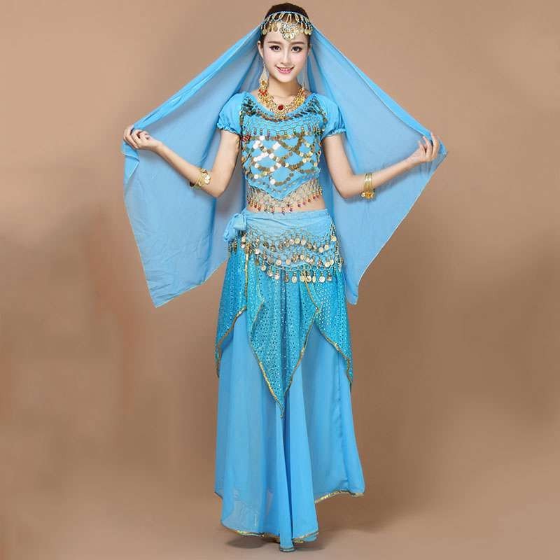 【彩诺狐系列】2016肚皮舞服装套装 新款成人