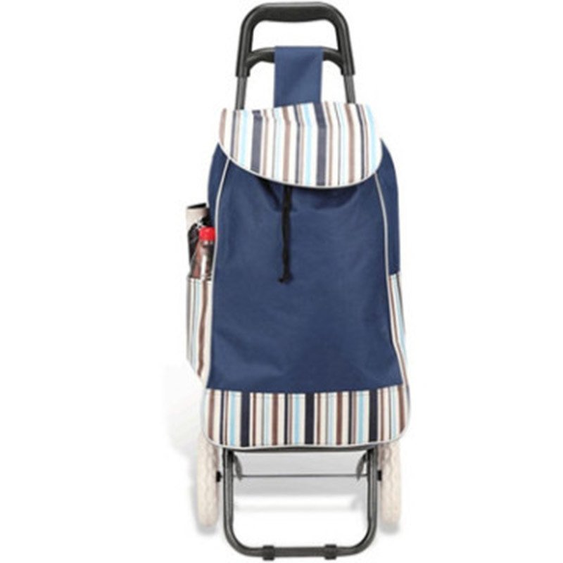 开馨宝 黑金刚两轮购物车 买菜折叠车 手拉车 便