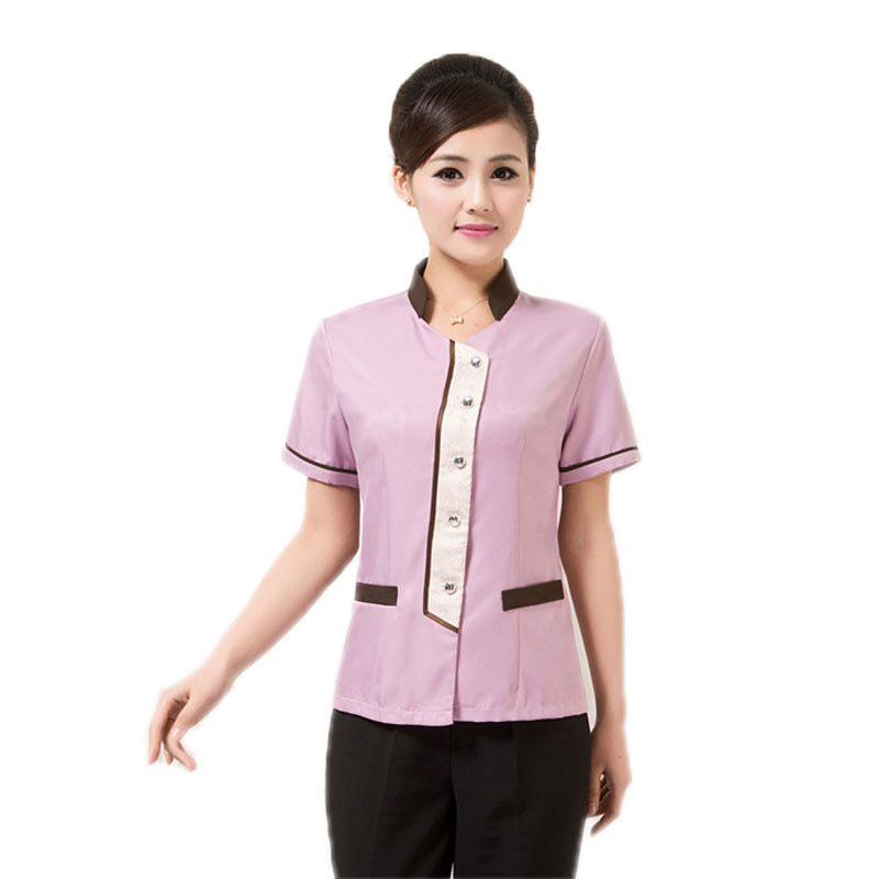 【蔓睫系列】保洁服短袖夏PA物业工作服 宾馆