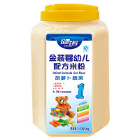 健诺营养婴儿辅食米粉 儿童益生元护肠1段胡萝