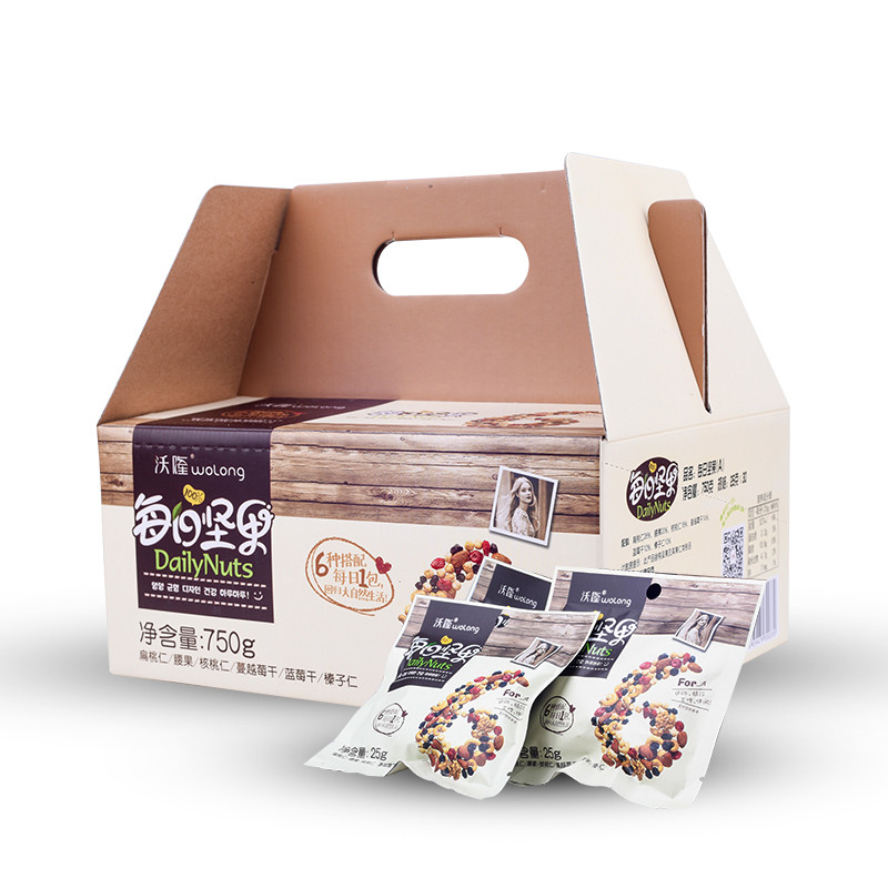 【妙淳系列】沃隆每日坚果A款成人款图片,高清