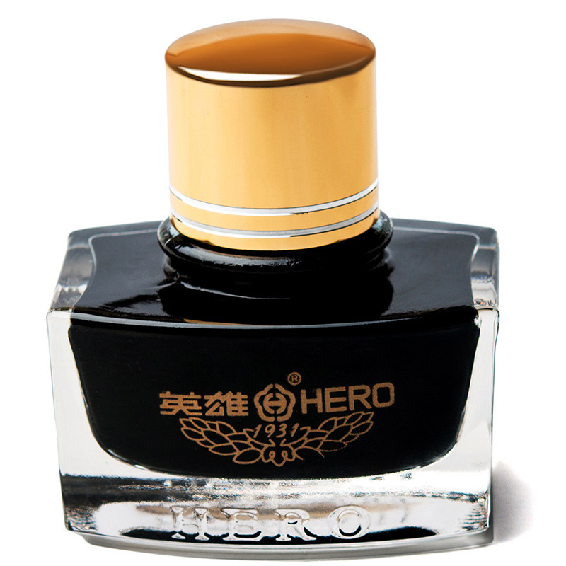 英雄（HERO）9003非碳素黑色 钢笔墨水 黑色