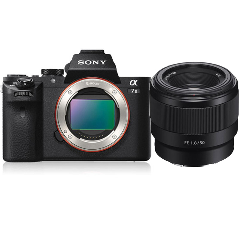 索尼（SONY）ILCE A7M2（50mm 1.8F）数码微单相机 单镜头套装 约2430万像素
