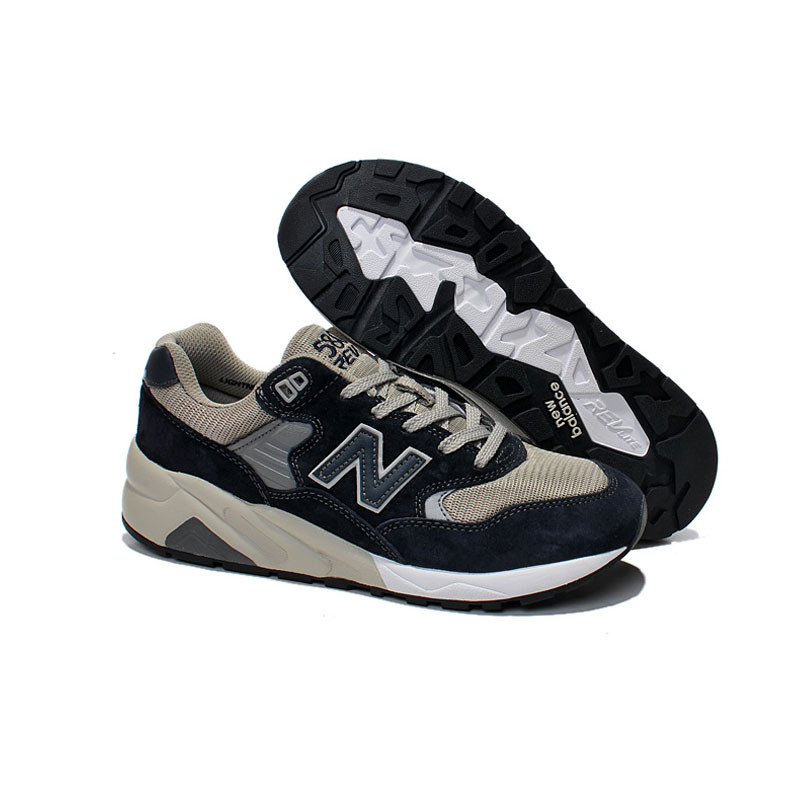 New Balance新百伦男鞋 NB580 男鞋女鞋运动跑步鞋复古休闲鞋MRT580GT MRT580NV 38码