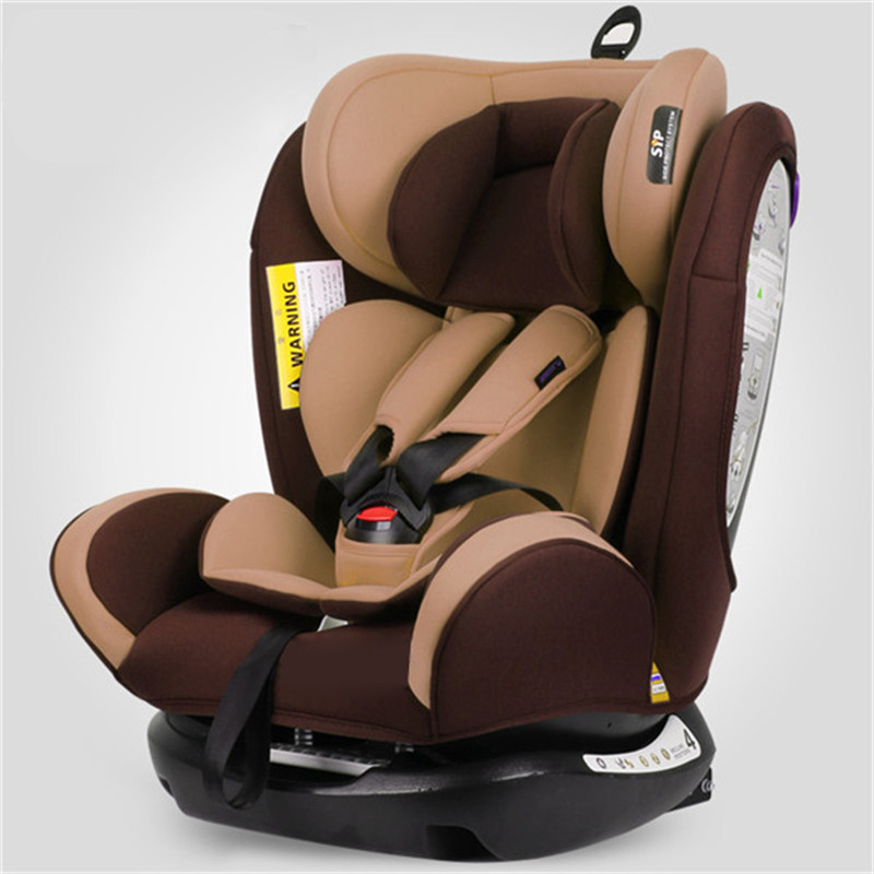 瑞贝乐（REEBABY）RIOLA汽车儿童约束系统（汽车安全座椅）906/906F 美队0-12岁正反安装0-36kg 优雅咖普通款