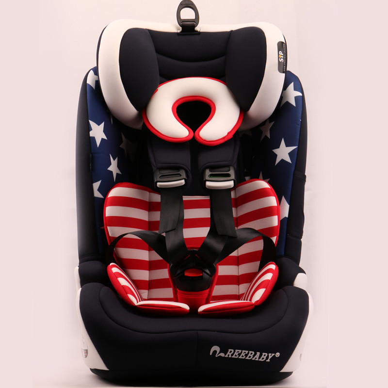 瑞贝乐 （ EEBABY）汽车儿童安全座椅 蒙德拉601钢架款（9个月-12岁）正向安装9KG-36KG