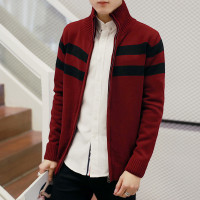 艾伦缇男士开衫毛衣英伦男衣韩版青年男装秋季