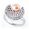 梦克拉Mkela s925银镶珍珠戒指 海的女儿 女式戒指 咨询客服