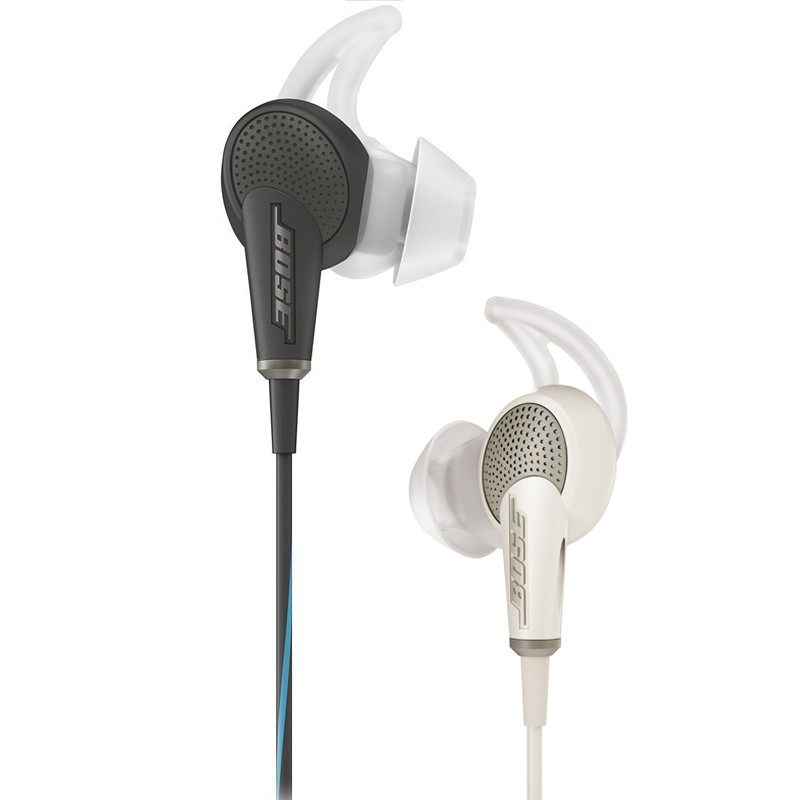 【黑色苹果版】BOSE QC20有源消噪耳机 入耳式耳机 降噪耳塞 明星产品