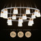 欧普照明美式客厅吊灯饰餐厅灯具创意饭厅大厅卧室个性现代简约 直径73CM星云吊灯