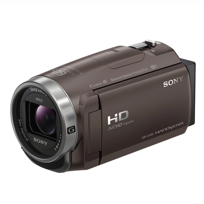 索尼（SONY）数码摄像机 HDR-CX680/TICN1 棕铜色+LCS-BDM/BC相机包