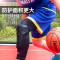 狂迷kuangmi篮球蜂窝防撞护膝保暖护小腿足球羽毛球运动护具护腿 s 白色【1只装】