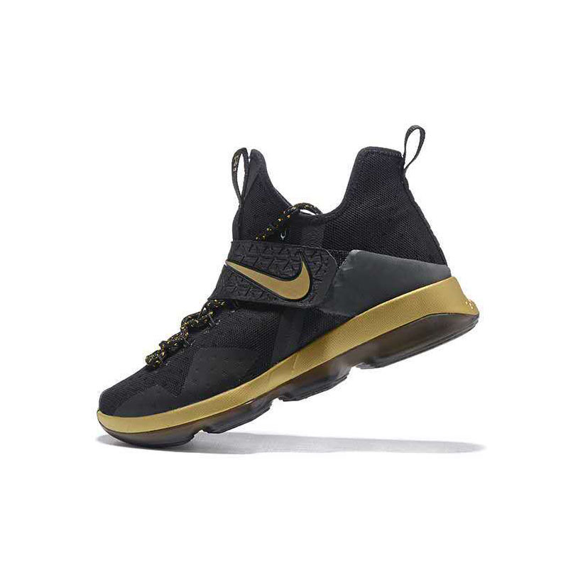 Nike Lebron 14 LBJ詹姆斯14代篮球鞋 黑金 45