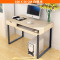淮木（HUAIMU）电脑桌简约现代办公桌单人电脑桌家用台式桌子写字台 100cm白枫木SQ