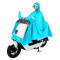 桂利 双层大帽檐 男女电动车雨衣 加厚耐用摩托车雨披 黑色4XL