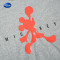 2ZSQ DISNEY/迪士尼 MICKEY 男女款 纯棉圆领休闲印花短T(短袖） XS(155/68A) 05-灰色