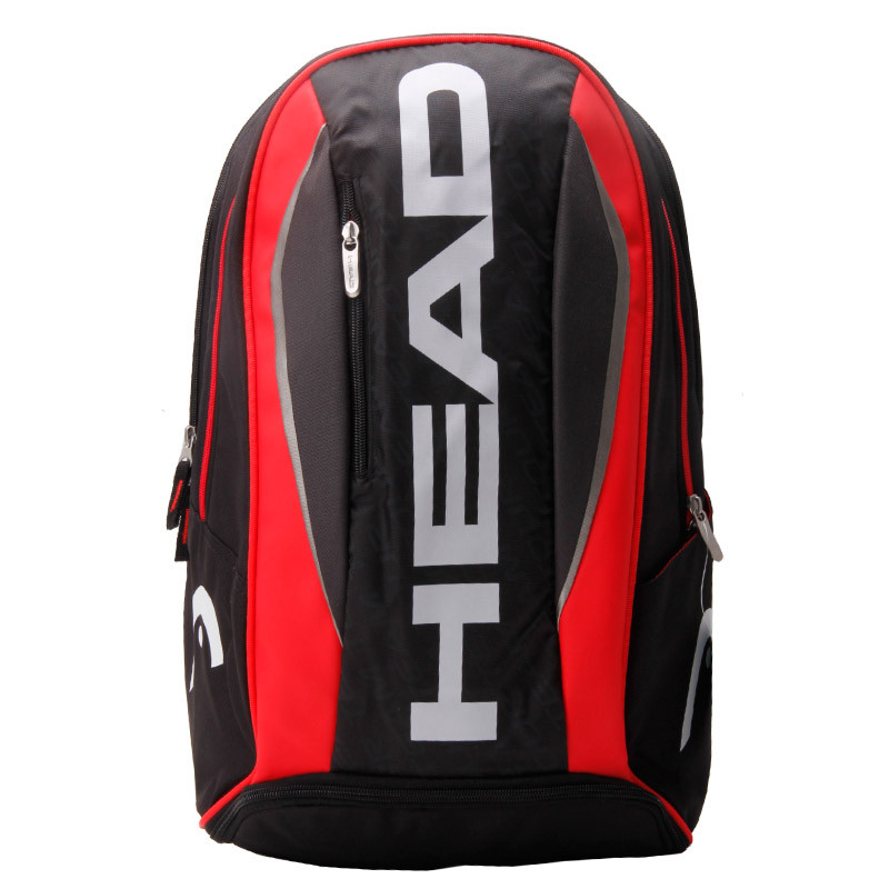 包邮 海德 HEAD 1-2只装网球羽毛球两用双肩包 背包 新款 283256黑/红