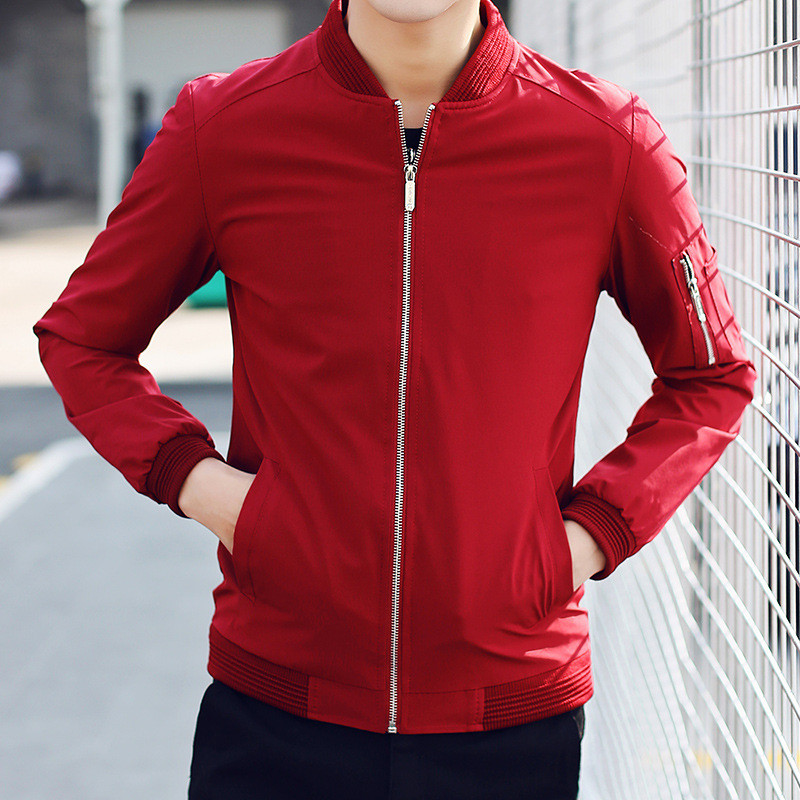 男士外套春季2017新款韩版休闲棒球服修身夹