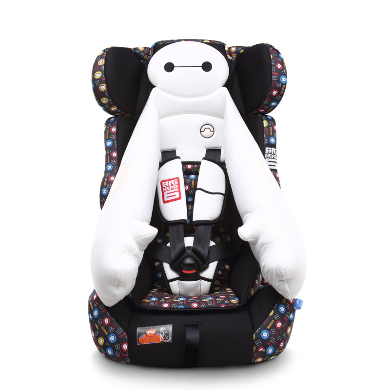 感恩迪士尼大白儿童汽车安全座椅 宝宝座椅旅行者 限量版9个月-12岁 黑色