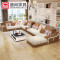 曲尚（Qushang）沙发 布艺沙发 客厅家具 简约现代沙发 旗舰版五件套