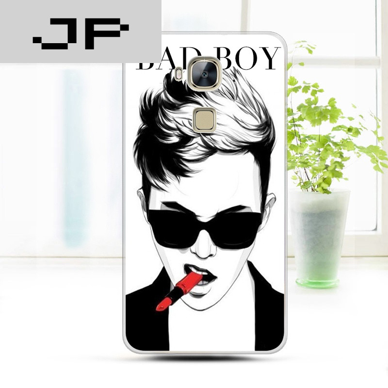 JP潮流品牌华为麦芒5手机壳卡通硅胶软壳全包