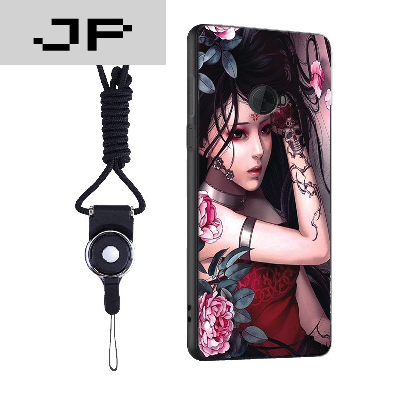 JP潮流品牌小米note2手机壳卡通保护套黑边硅