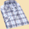 夏季绅士男格子正装韩版修身青少年男休闲短袖衬衫D201-P27主推1492440405461 XL D201