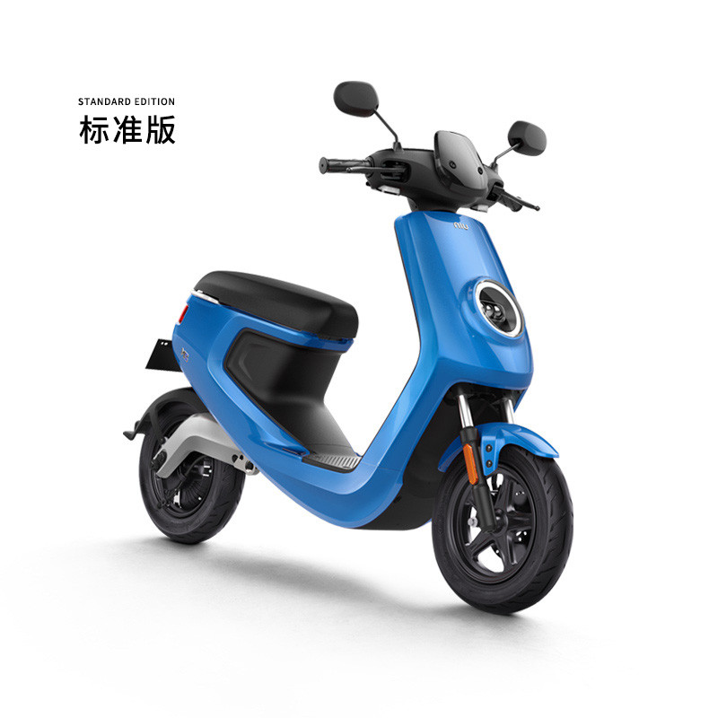 小牛电动车小牛N1S都市版锂电池电动车 电动摩托车踏板车电瓶车 标准版【蓝】