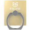 ESCASE 手机便携支架 金属指环扣 华为手机iphone三星手机ipad平板桌面支架 小米手机视频会议支架 土豪金