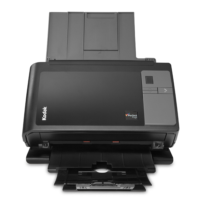 柯达（Kodak）i2400 馈纸式高速扫描仪 A4连续批量彩色双面扫描 每分钟30张/60面