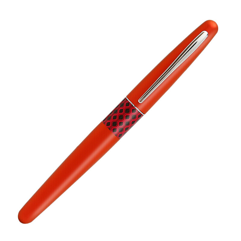 日本百乐(Pilot)88G速写钢笔/墨水笔金属笔杆 红色波纹
