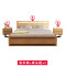 木帆家居(MUFAN-HOME) 床头柜 实木床头柜 床头储物柜 卧室家具 榉木色