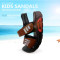 儿童凉鞋夏季中童小童婴儿沙滩鞋软塑胶防水防滑男童凉鞋 深棕色 34码/20cm