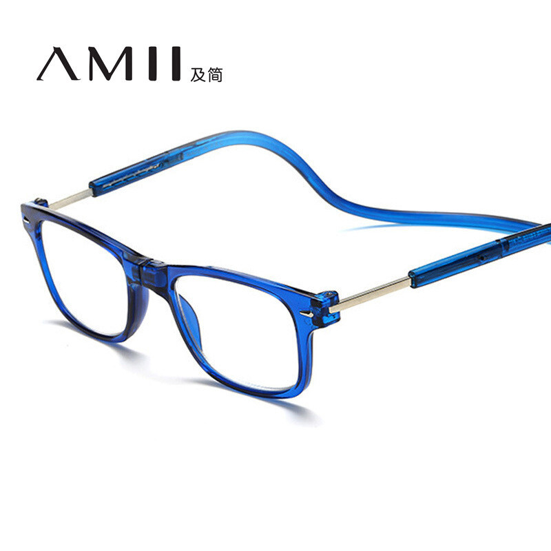 2017年新款hs055挂脖子老年人眼镜磁铁老花镜