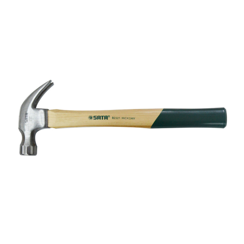 世达（SATA）木柄羊角锤1磅-92323