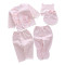 奶瓶小猴彩棉两用裆五件套 59cm 7106奶瓶小猴粉色