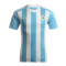 Adidas/阿迪达斯 男装 夏季美洲杯阿根廷主场短袖球衣足球服T恤AC0326