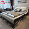 佐特家具 床 真皮床 双人床1.5米1.8米储物软床婚床皮艺床可定做高箱款 1.8M*2.0M+2柜(颜色备注)