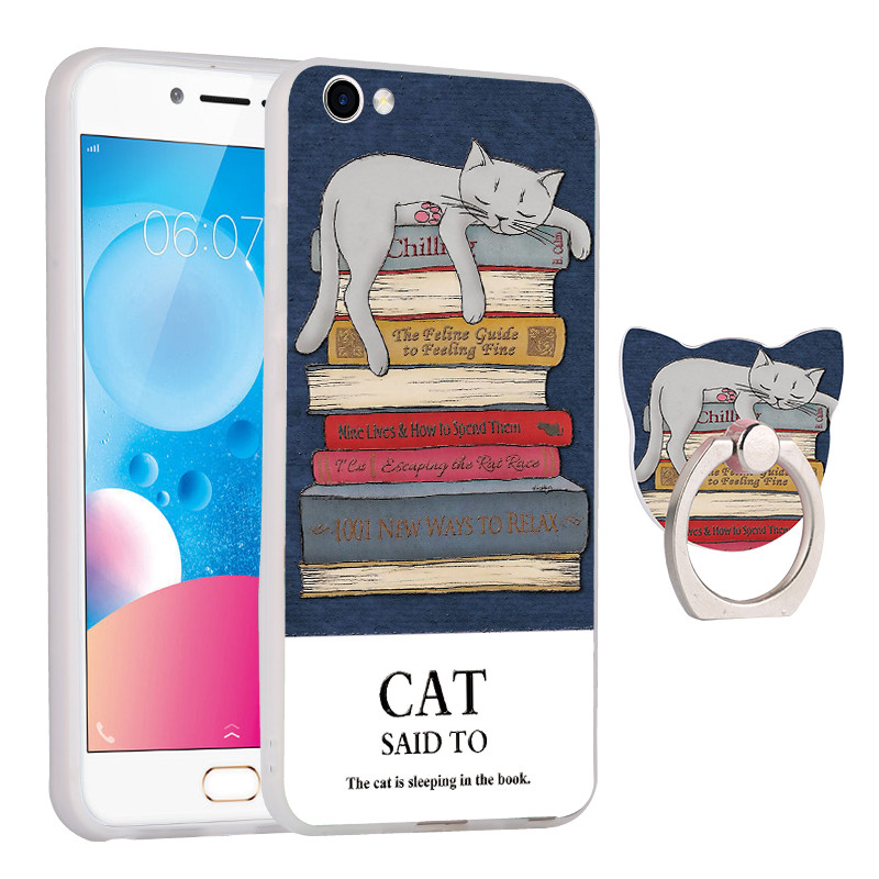 vivoy67手机壳软viovy67指环防摔voviy76钢化膜