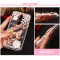 Gionee金立S9手机壳女款gn9015手机套软胶保护套镶钻指环支架挂件2017 粉色斑马+安娜苏