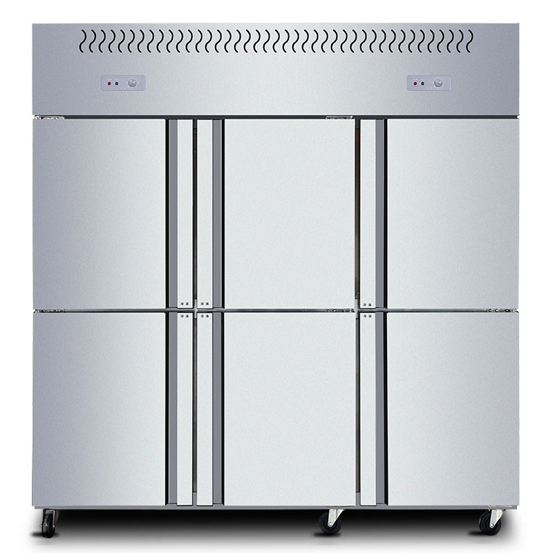 星星(XINGX) BCD-1300E 后厨冰箱 厨房操作台 厨房冰箱 立式六门冰箱冰柜 商用冷藏冷冻保鲜柜 机械控温
