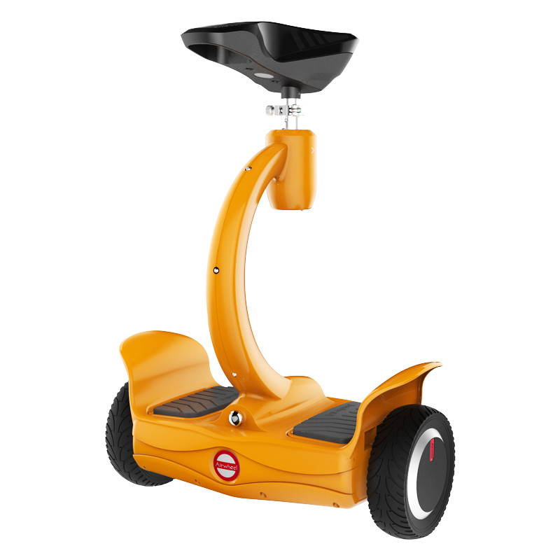 爱尔威S8mini（橙色）坐立两用 智能遥控电动平衡车 体感代步车