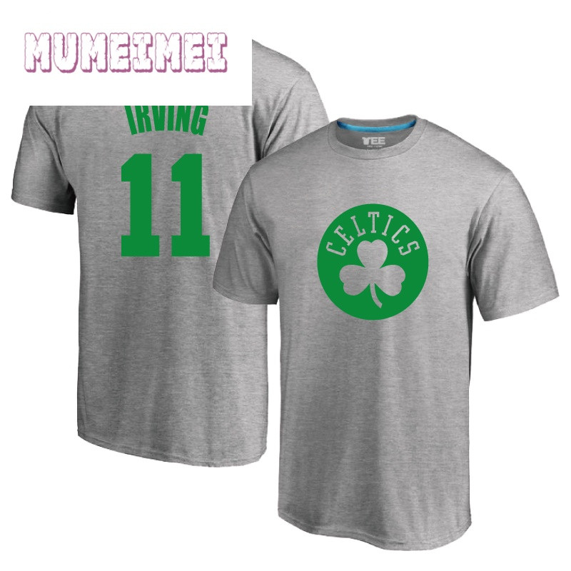 MUMEIMEI夏季凯尔特人11号欧文球衣训练男女