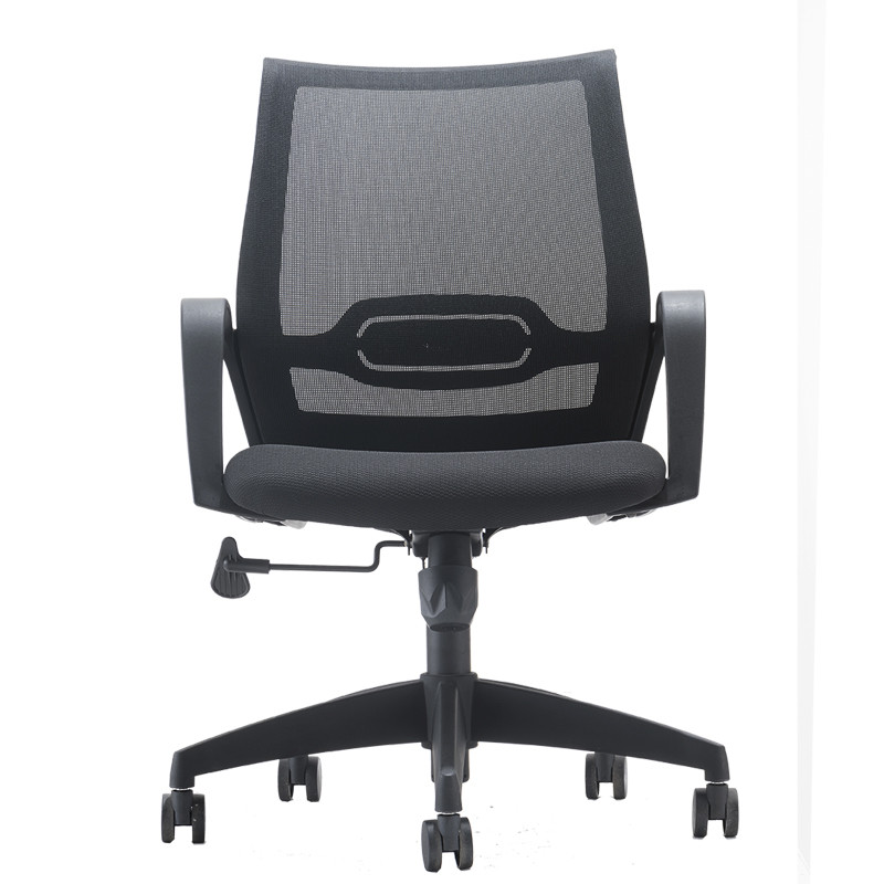 优百丽 U-020电脑椅， 办公椅， 家用升降座椅，职员椅， 转椅，网椅， 人体工学椅 黑色