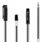 得力(deli)33205 卡装中性笔 12支笔/卡 0.5mm 黑色 附赠12支黑色笔芯 33205(12支笔+12支笔芯)