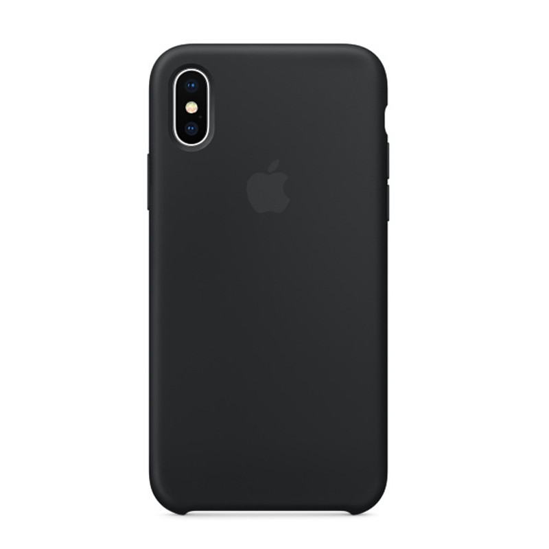 iPhone X 硅胶保护壳 MQT12FE/A黑色