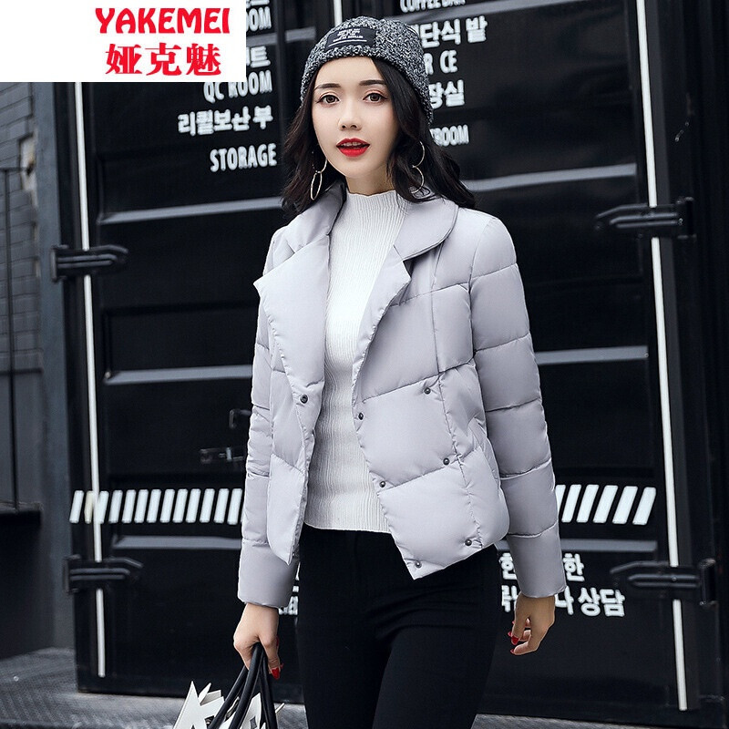 棉服外套2017冬季棉衣女短款韩版面包服外套