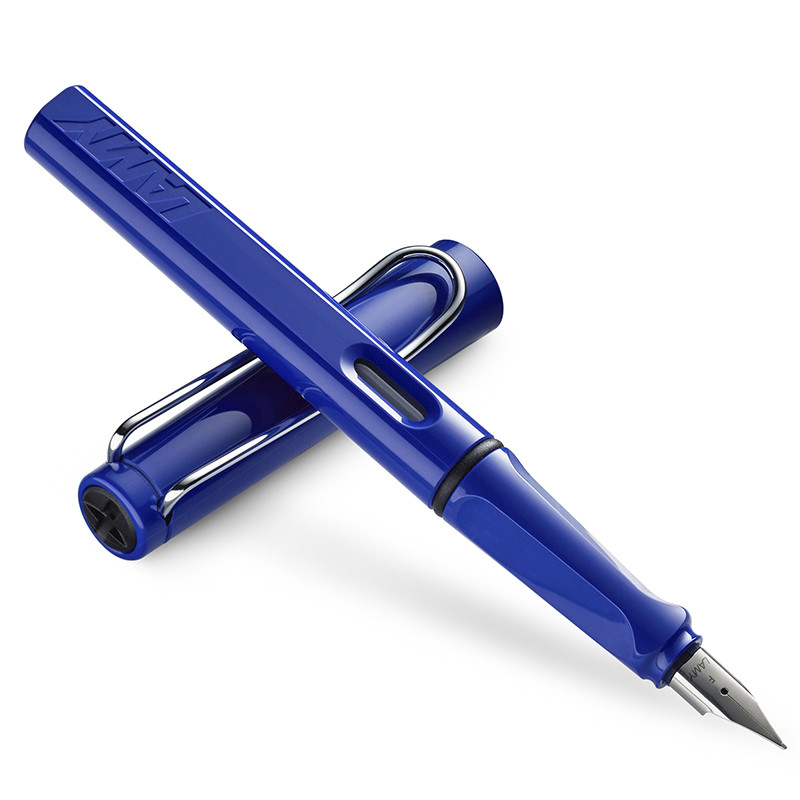 凌美(LAMY) Safari狩猎者系列钢笔墨水笔 蓝色 EF尖 蓝色